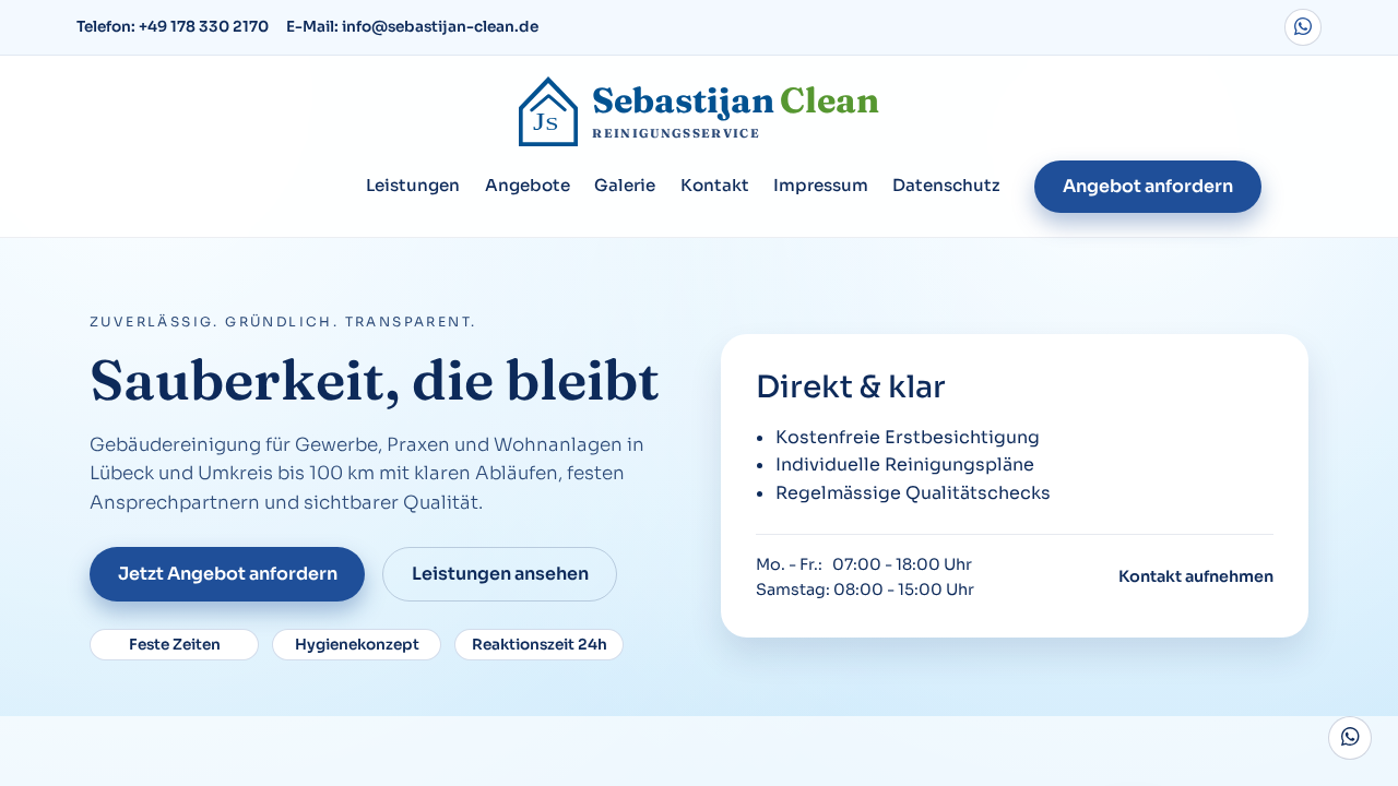 Screenshot Sebastijan Clean